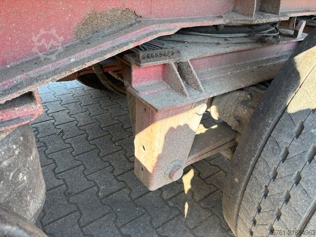 Tipper semitrailer  Reiling  Kran Atlas 145.2V