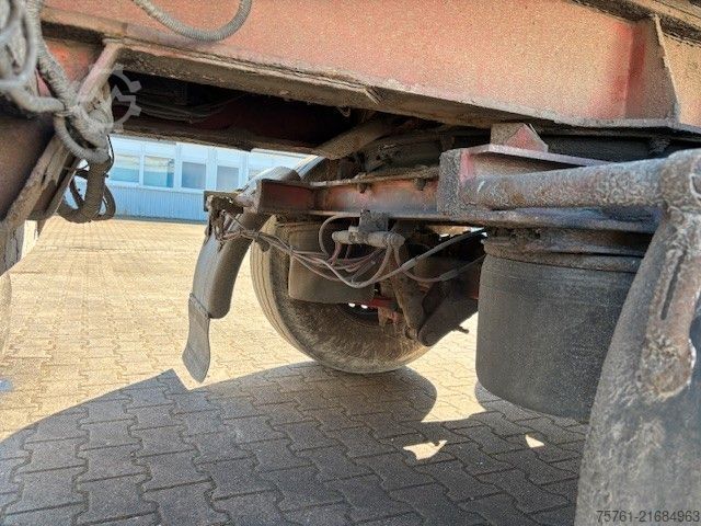 Tipper semitrailer  Reiling  Kran Atlas 145.2V