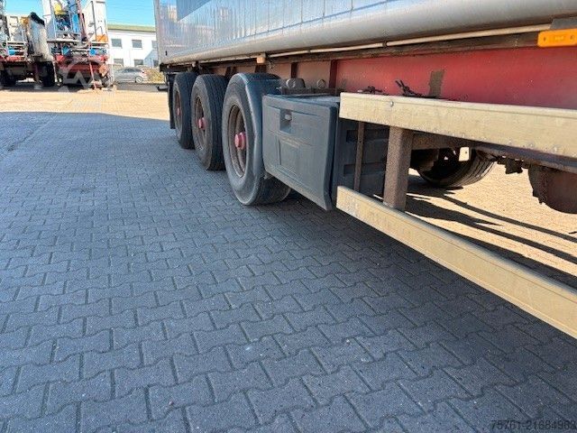 Tipper semitrailer  Reiling  Kran Atlas 145.2V