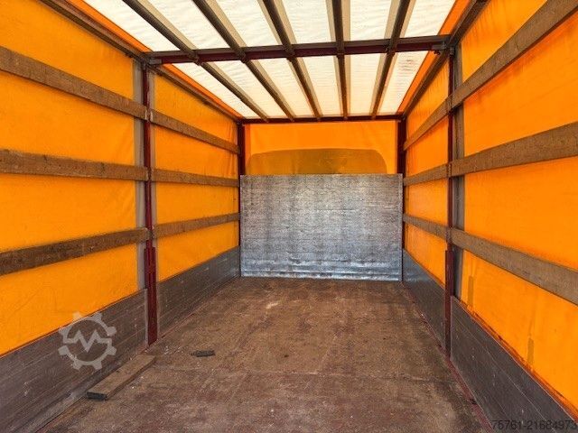 Curtain sider van MERCEDES-BENZ 818L    LBW  PMK2