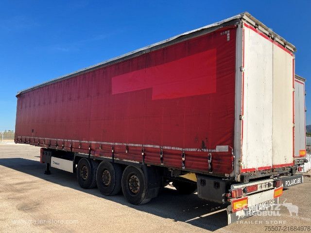Open semitrailer with tarp Krone Semiremolque Lona Standard