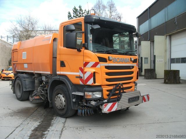 Road sweeper SCANIA G230 Kehrmaschine SCARAB Magnum