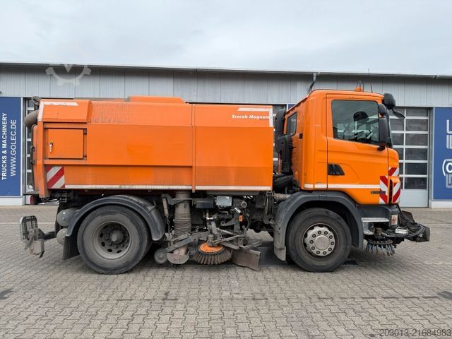 Road sweeper SCANIA G230 Kehrmaschine SCARAB Magnum