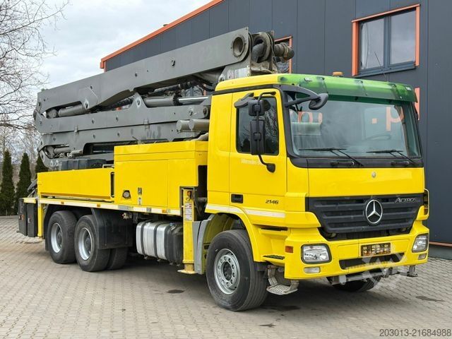 Autobetoniera cu pompă MERCEDES-BENZ ACTROS 2646 6x4 Betonpumpe PUTZMEISTER BSF 36 M