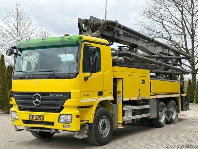 Autobetoniera cu pompă MERCEDES-BENZ ACTROS 2646 6x4 Betonpumpe PUTZMEISTER BSF 36 M