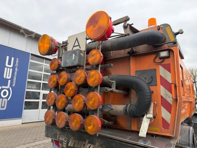 Útseprő gép MAN TGM 18.340 HD Kehrmaschine SCARAB Magnum 8,2 m³