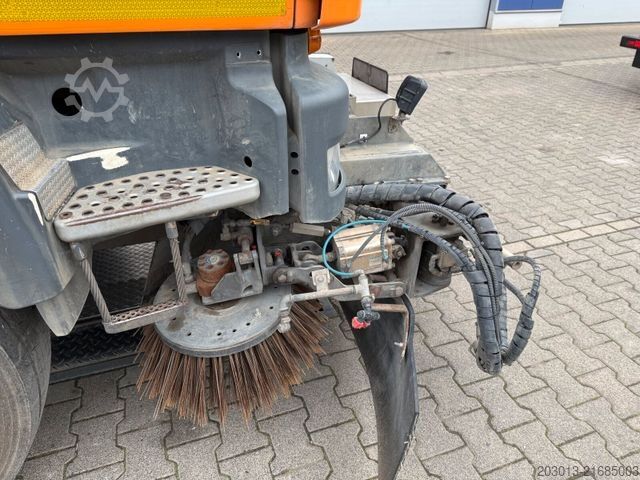 Útseprő gép MAN TGM 18.340 HD Kehrmaschine SCARAB Magnum 8,2 m³