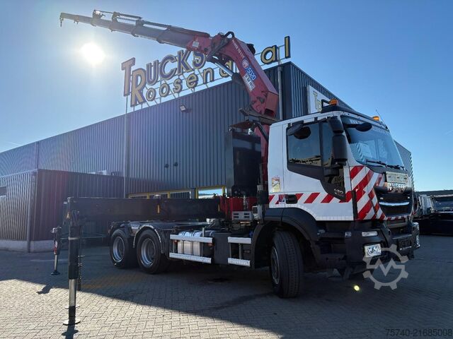Crane Iveco Stralis 420 X-WAY + HMF 5020K-RCS 6x TREKKER + ...