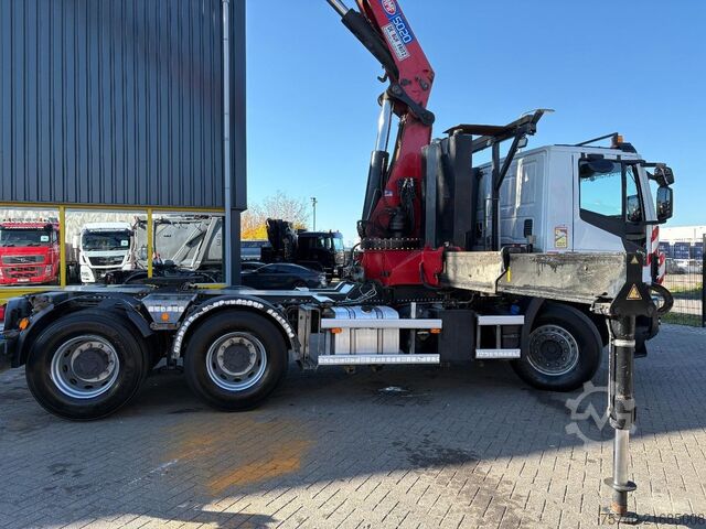 Crane Iveco Stralis 420 X-WAY + HMF 5020K-RCS 6x TREKKER + ...