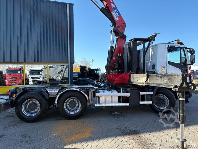 Crane Iveco Stralis 420 X-WAY + HMF 5020K-RCS 6x TREKKER + ...