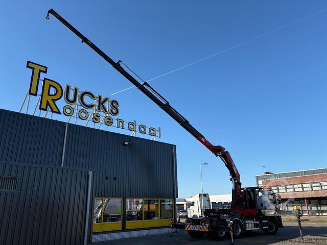 Crane Iveco Stralis 420 X-WAY + HMF 5020K-RCS 6x TREKKER + ...