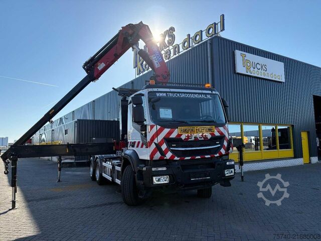 Crane Iveco Stralis 420 X-WAY + HMF 5020K-RCS 6x TREKKER + ...