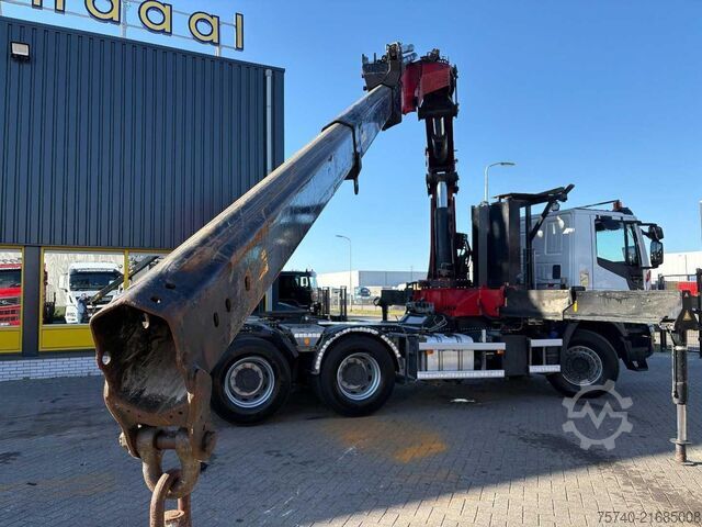 Camión grúa Iveco Stralis 420 X-WAY + HMF 5020K-RCS 6x TREKKER + ...