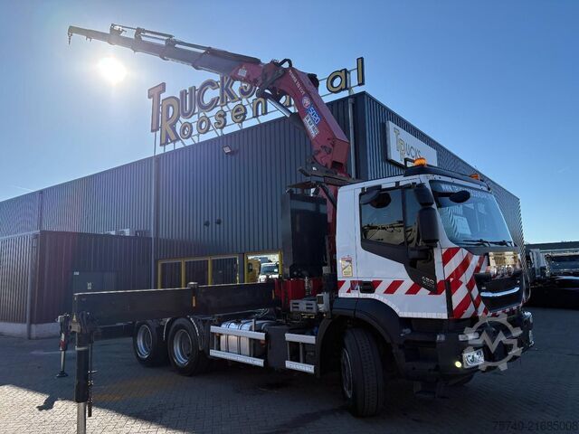 Camión grúa Iveco Stralis 420 X-WAY + HMF 5020K-RCS 6x TREKKER + ...