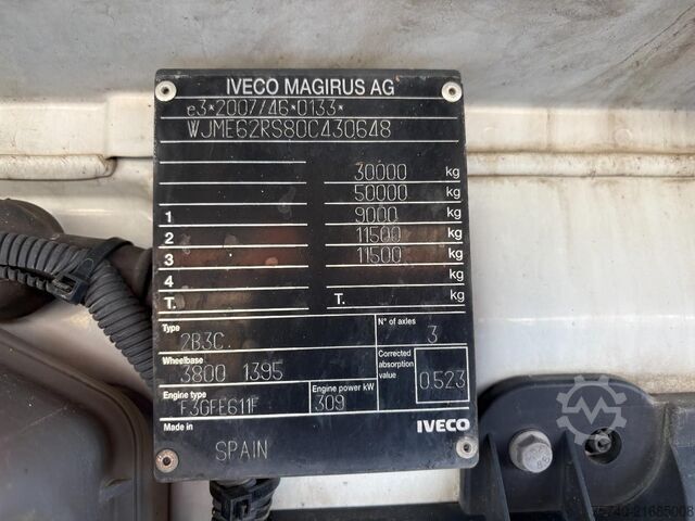 Camión grúa Iveco Stralis 420 X-WAY + HMF 5020K-RCS 6x TREKKER + ...