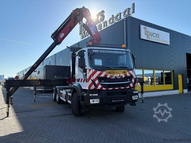 Camión grúa Iveco Stralis 420 X-WAY + HMF 5020K-RCS 6x TREKKER + ...