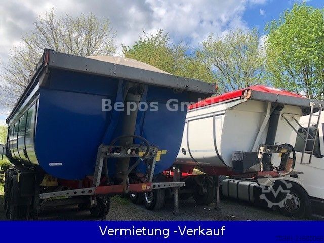 Kipper Auflieger SCHMITZ CARGOBULL SKI SL 7.2 E-Verdeck-Thermo-Hardox-Stahl-25m³-