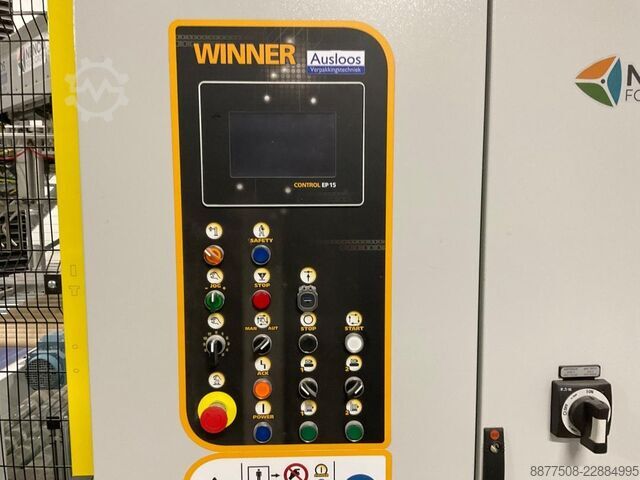 Robotizált raklapozó sor Europack Winner 400
