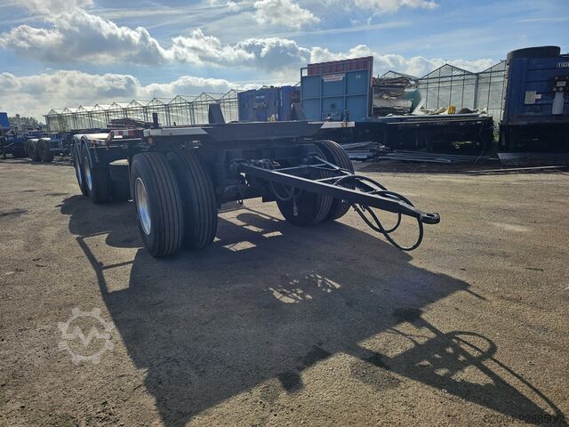 1985 FLOOR FLA-10-183/ΚΟΝΤΕΪΝΕΡ ΑΝΑΤΡΟΠΗΣ (ZEECONTAINER) ΤΡΕΪΛΕΡ / BPW 150 MM / ΤΑΜΠΟΥΡΑ ΦΡΕΝΩΝ. FLOOR FLA-10-183/ZEECONTAINER AANHANGWAGEN / BPW 150 ...