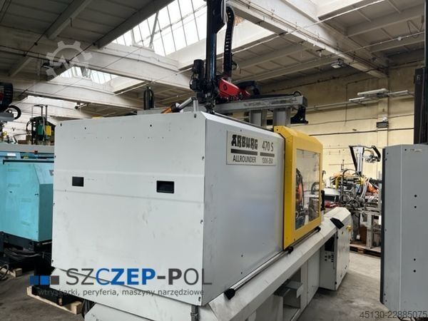 μηχανή χύτευσης με έγχυση Arburg 470S 1300-350