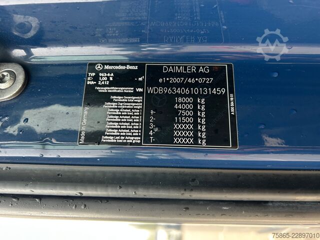 Volume SCM Mercedes-Benz Actros 1840 Bigspace / 283 dkm!! / Mega / Tacho...