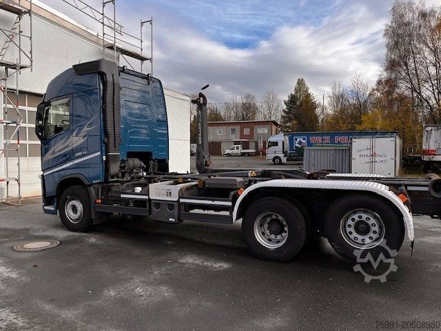 Roll-off tipper truck VOLVO FH 460 Globetrotter Meiller Abrollkipper