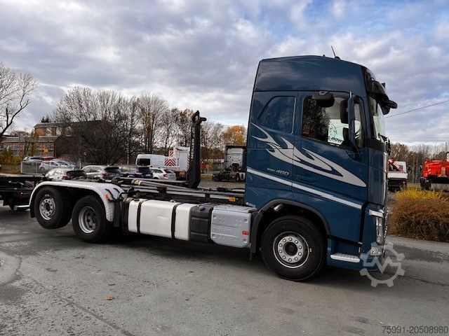 Roll-off tipper truck VOLVO FH 460 Globetrotter Meiller Abrollkipper
