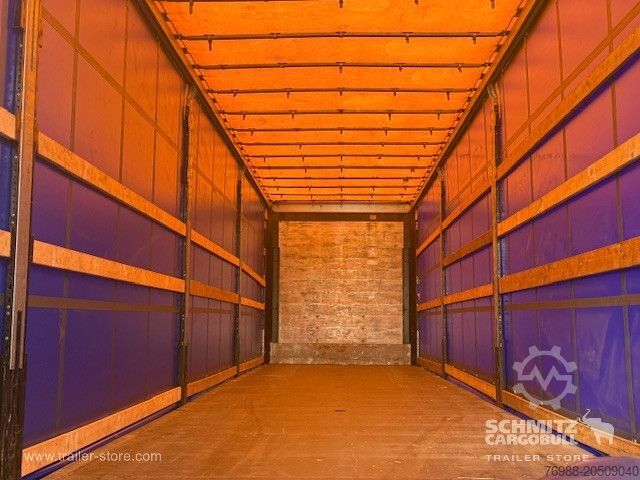 Open semitrailer with tarp Schmitz Cargobull Curtainsider Standard