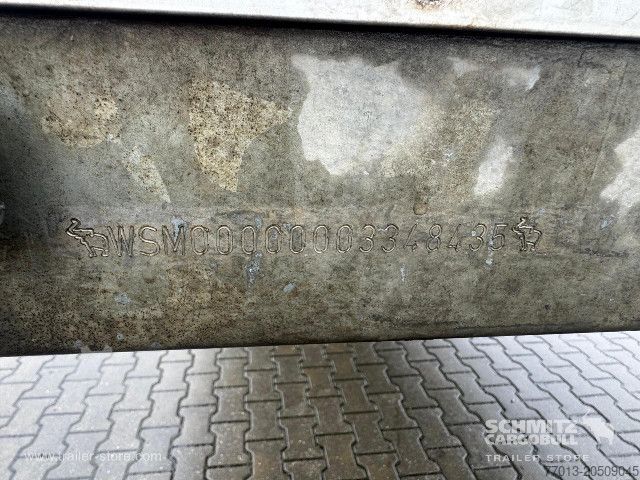 Open semitrailer with tarp Schmitz Cargobull Curtainsider Standard