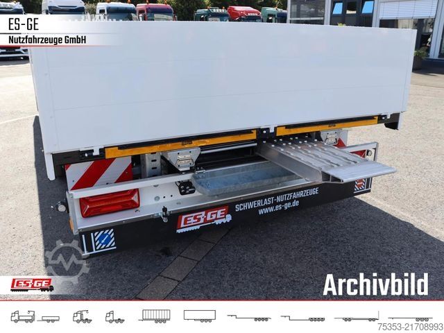 Prikolica sa radnom platformom ES-GE Tandemanhänger - Bordwände, CV