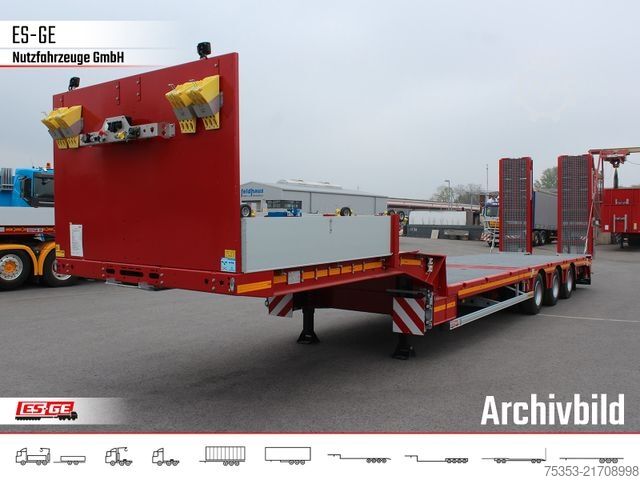 Semirimorchio ribassato FAYMONVILLE Multimax Plus Satteltieflader Hebebett