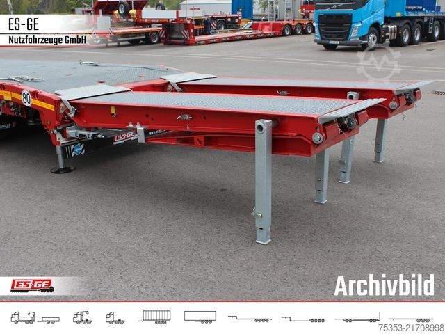 Semirimorchio ribassato FAYMONVILLE Multimax Plus Satteltieflader Hebebett