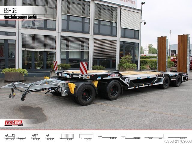 Remolque de plataforma baja SCHWARZMÜLLER Tieflader mit gekröpftem Plateau
