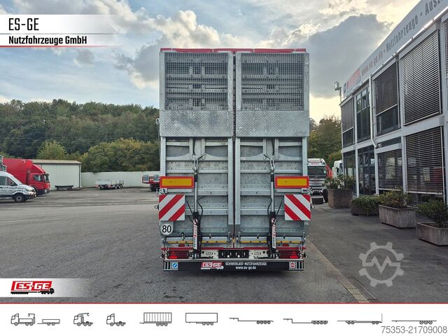 Låglastarsläpvagn FAYMONVILLE MAX Trailer MAX100 Semi-Tieflader Planenaufbau
