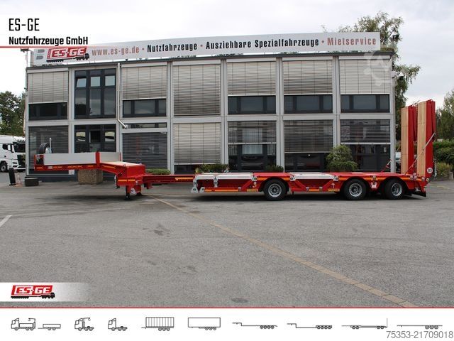 Remorque surbaissée FAYMONVILLE Multimax Satteltieflader (1+2) - nachlaufgelenkt