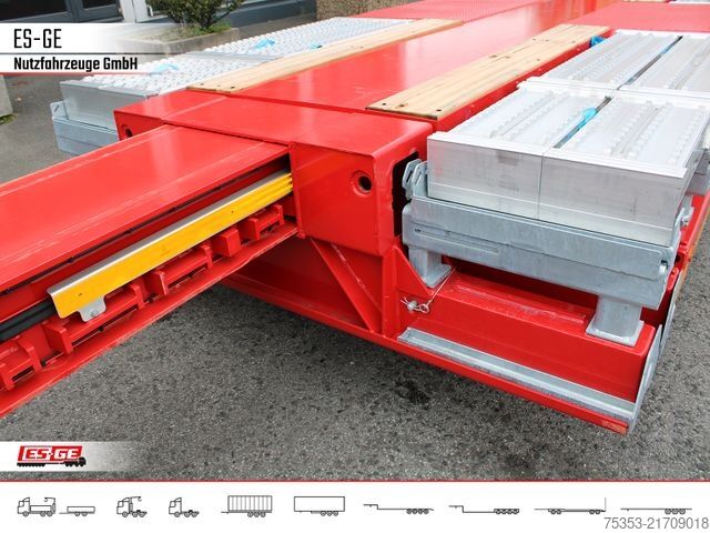 Remorque surbaissée FAYMONVILLE Multimax Satteltieflader (1+2) - nachlaufgelenkt