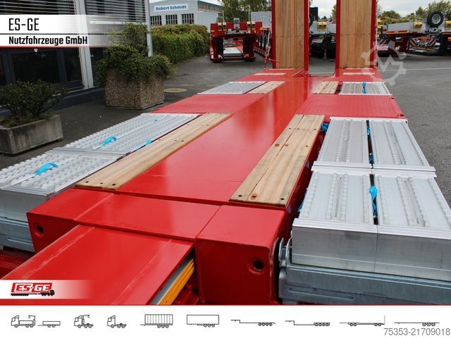 Remorque surbaissée FAYMONVILLE Multimax Satteltieflader (1+2) - nachlaufgelenkt