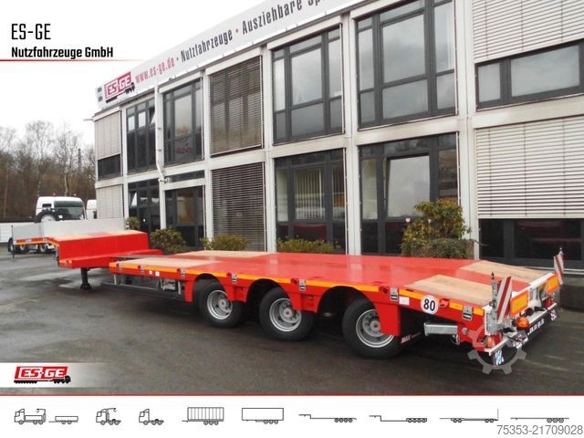 Ημιρυμουλκούμενο χαμηλής φόρτωσης FAYMONVILLE MAX110 Semi-Tieflader