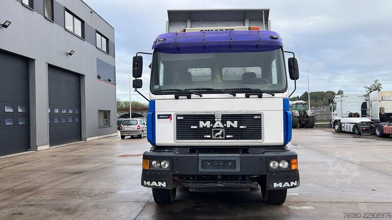 3 oldalú billenő MAN 33.463 (STEEL SUSP. / CLEAN TRUCK / GOOD TYRES ...
