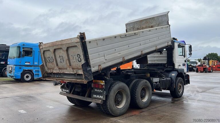 3 oldalú billenő MAN 33.463 (STEEL SUSP. / CLEAN TRUCK / GOOD TYRES ...