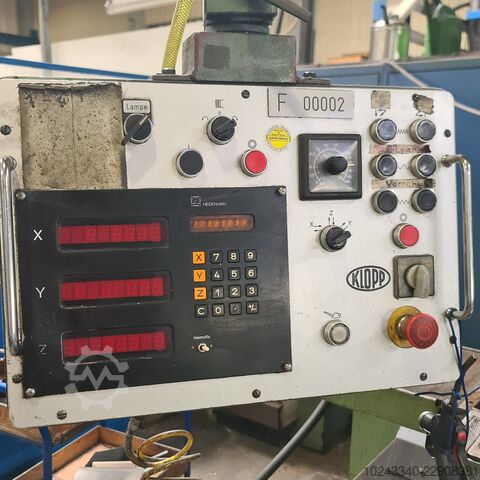 Bettfräsmaschine KLOPP BW 125
