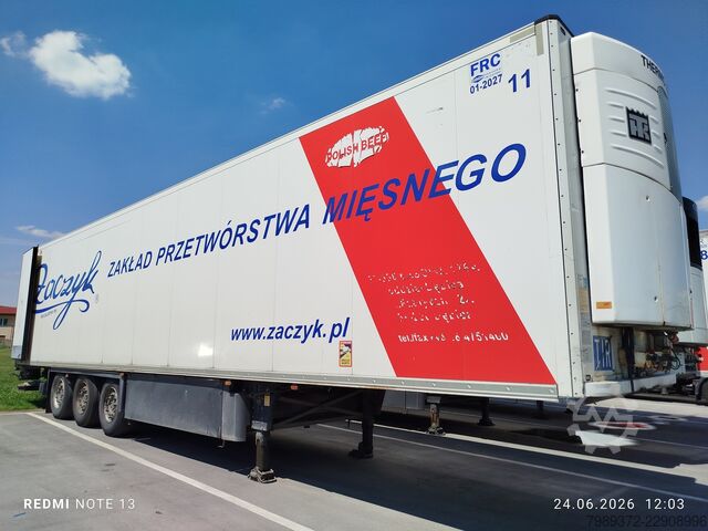 Poluprikolica hladnjača Schmitz SKO 24 iz 2012. godine.  