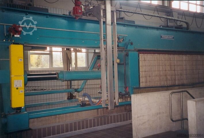 Filtro prensa de cámara Kammerfilterpresse Passavant 1500/160