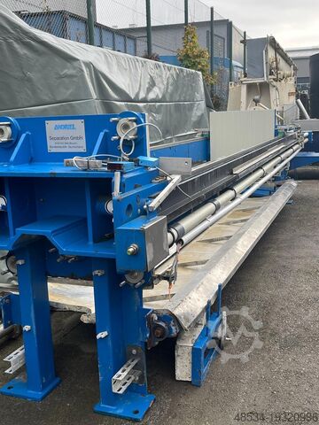 Kamerfilterpers Andritz Membranfilterpresse 800