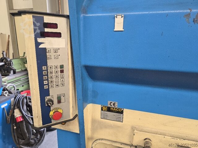 Cisaille guillotine hydraulique HACO HSLX 4006