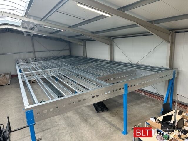 Lagringsplattform 10x25m Lagerbühne , Belastung : 500kg/qm Unterkante: 3,0m , ca. 250qm Systembühne