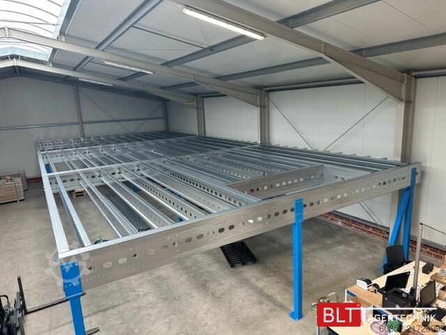 Lagringsplattform 10x10m Lagerbühne , Belastung : 500kg/qm Unterkante: 3m ,ca. 100qm , Systembühne