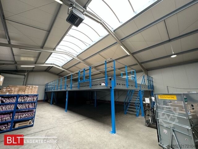 Plataforma de armazenamento 5x5m Lagerbühne , Belastung : 500kg/qm Unterkante: 2,5m , ca. 25qm Systembühne