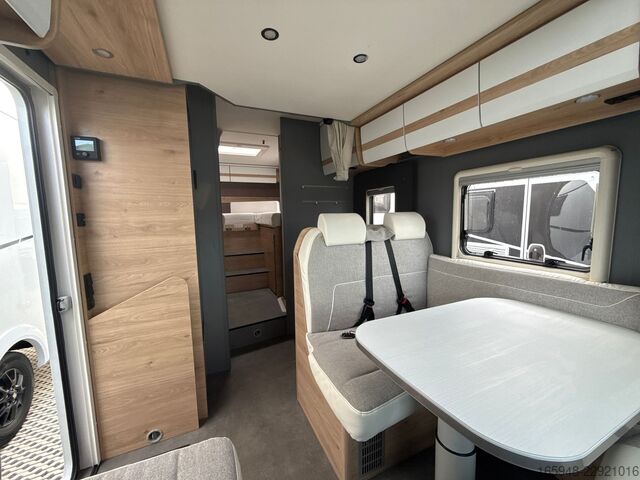 Half-integraal camper Glücksmobil 741 EB TEILINTEGRIERTE | *Solar,Markise,Hubbett*