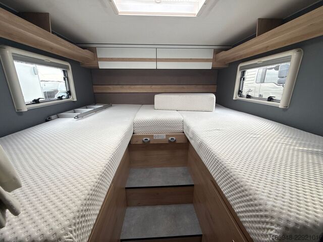 Half-integraal camper Glücksmobil 741 EB TEILINTEGRIERTE | *Solar,Markise,Hubbett*
